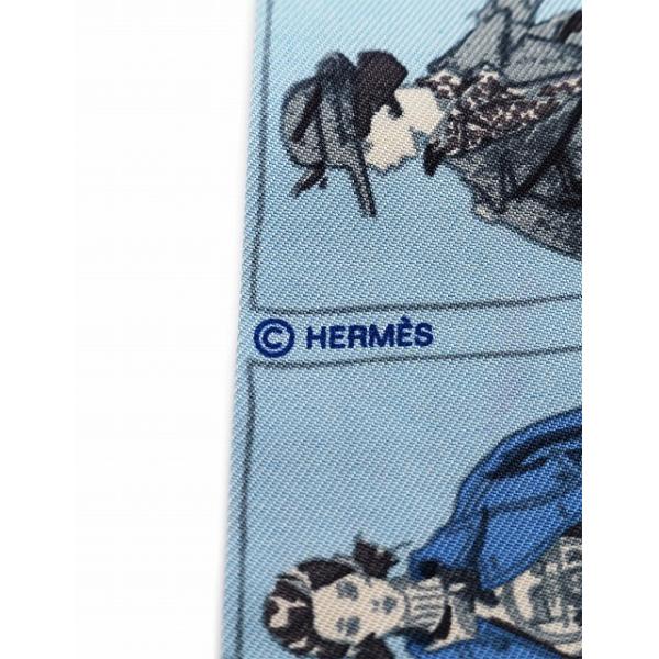 HERMES エルメス ツイリー シルク スカーフ エルメスを纏った人 貴婦人