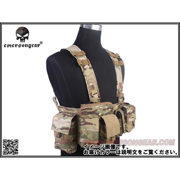 EMERSON製 UW 第5世代 Gen5 スプリット フロントチェストリグ MultiCam