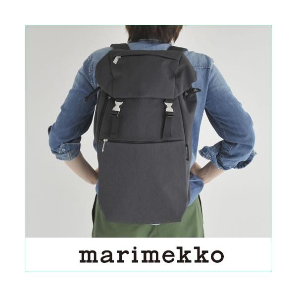 マリメッコ バックパック コルッテリ ブラックmarimekko Kortteli Herttoniemi /【Buyee】 