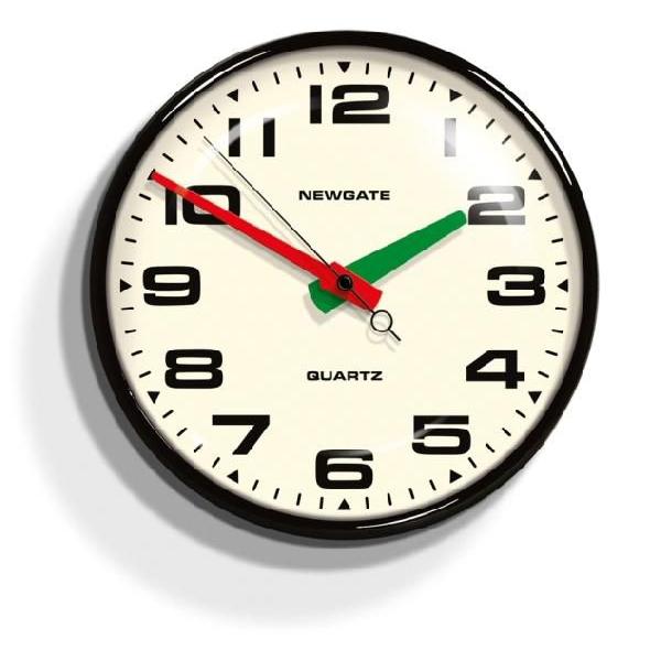 NEWGATE掛け時計 ニューゲート壁掛け時計 Brixton Wall Clock ブラック