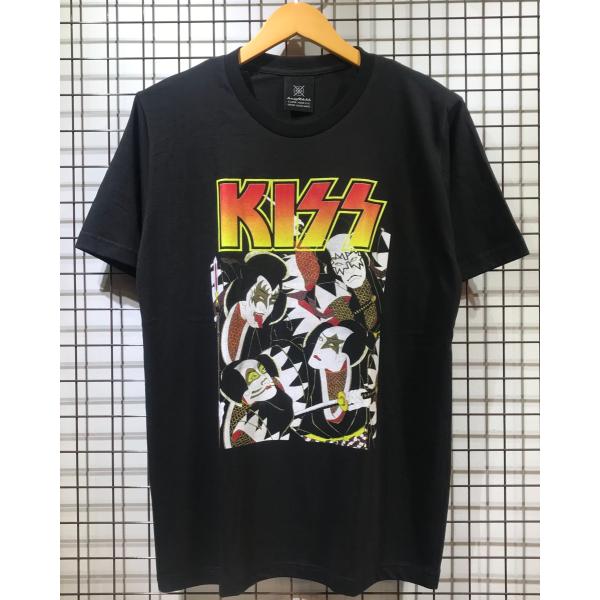 侍KISS Tシャツ kiss バンドT 浮世絵 侍 ハードロック ヘヴィメタル