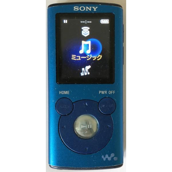 SONY Walkman（ソニーウォークマン）Eシリーズ、NW-E052（2GB）ブルー