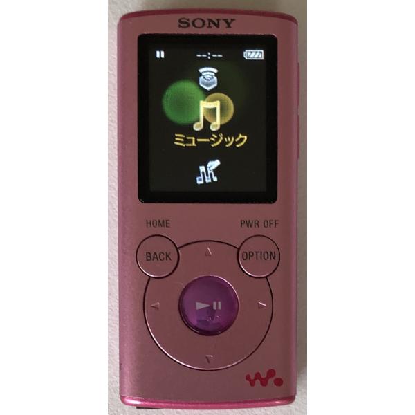 SONY Walkman（ソニーウォークマン）Eシリーズ、NW-E052（2GB）ピンク