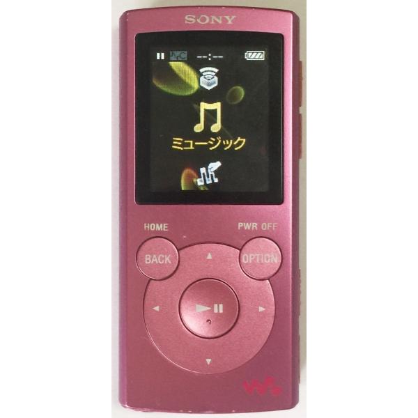 SONY Walkman（ソニーウォークマン）Eシリーズ、NW-E063（4GB）ピンク