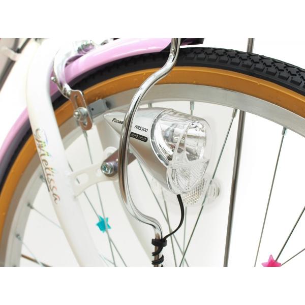 本州送料無料 22インチ 24インチ 子供用自転車 メリッサ LEDオート