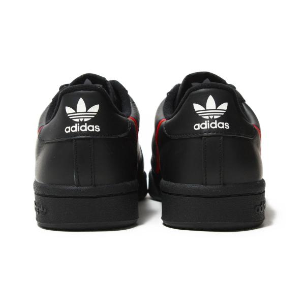 adidas Originals CONTINENTAL 80 (CORE BLACK/SCARLET/COLLEGIATE