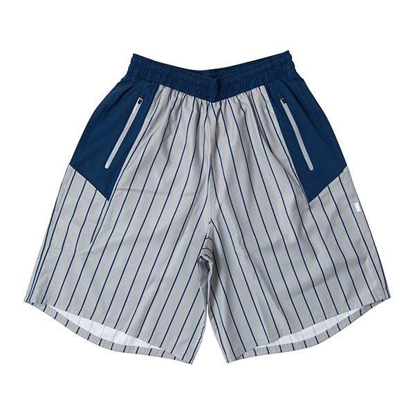 ballaholic STRIPE ZIP SHORTS (ボーラホリック ストライプ ジップ ...