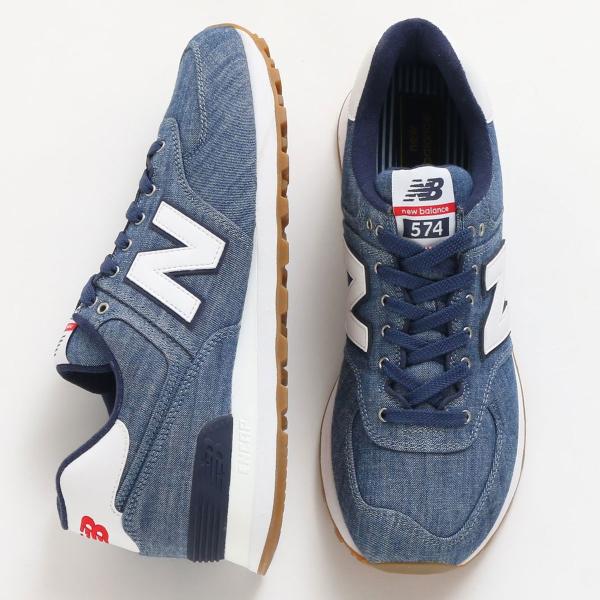 New balance ml574 shop yle vintage indigo