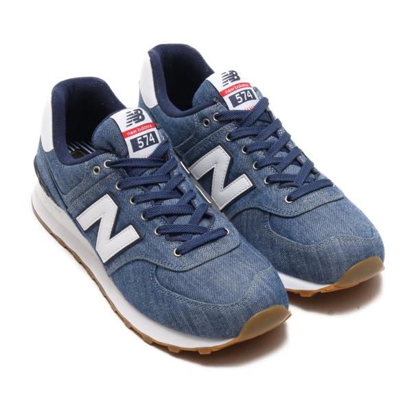 New balance ml574 yle vintage clearance indigo