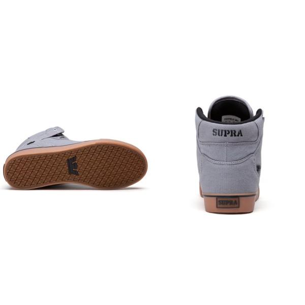 SUPRA VAIDER STORM GREY CANVAS GUM s28238 gry