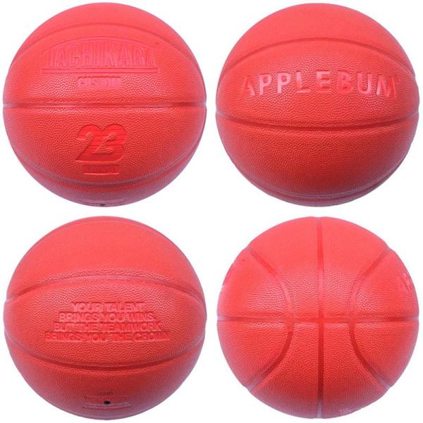 タチカラ × アップルバム カスタム バスケットボール レッド TACHIKARA × APPLEBUM CUSTOM BASKETBALL  R.E.D RED 16184-2e6 /【Buyee】