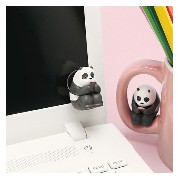 ホワイトベア　ブラウンベア　パンダのフィギュアセット 3体 プラネットベアパニーピンクタイヤキパンダフィギュア,カワイ