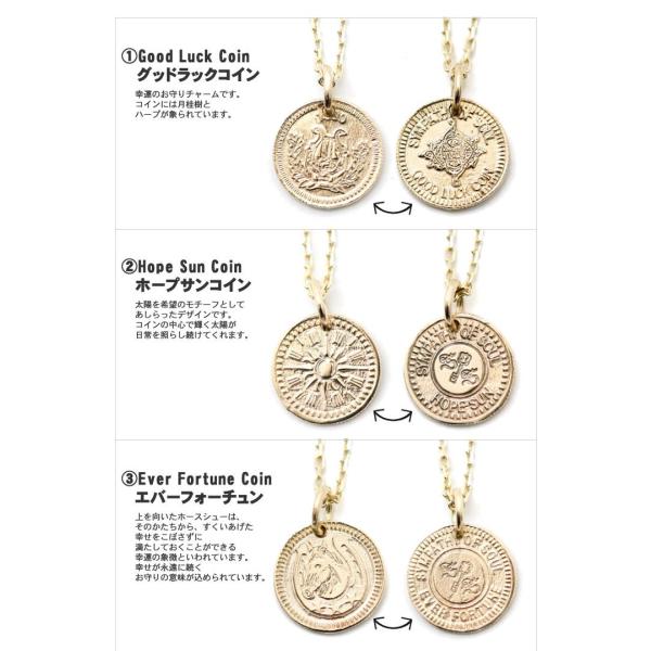 シンパシーオブソウル ネックレス K10 ゴールド SYMPATHY OF SOUL Coin K10 ５種類 1.3mmチェーンセット  Friendship,Ever Fortune,Bless,Good Luck,Hope Sun /【Buyee】 Buyee - Japanese  Proxy Service | Buy from Japan!