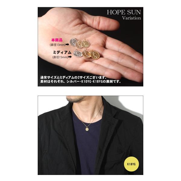 アクセサリー Medium HopeSun Coin Charm K18Yellow Gold Medium HopeSun Coin Charm K18Yellow Gold