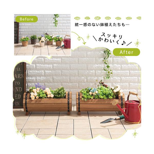 木製 プランターボックス diy ガーデニング 園芸用品 花 野菜 栽培