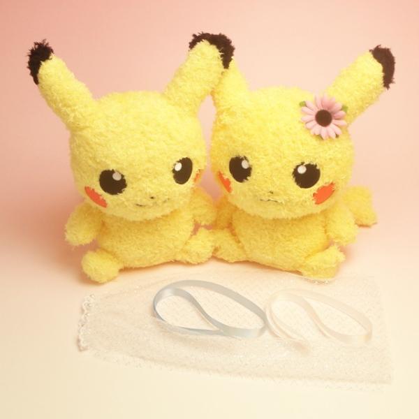 ウェルカムドール ポケモン ピカチュウ ウェディングベール付き ウェルカムドール ポケモン ピカチュウ ウェディングベール付き