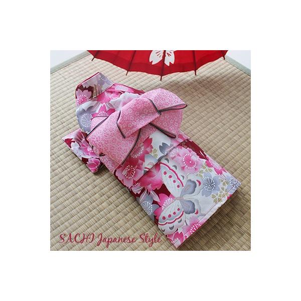 オーダーメイド犬服の夏用浴衣蝶さくらラメ金彩【夏ギフト】 /【Buyee