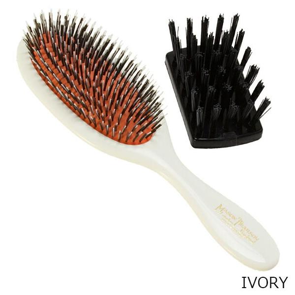 メイソンピアソン ハンディブリッスル 猪毛100％クリーニングブラシ付