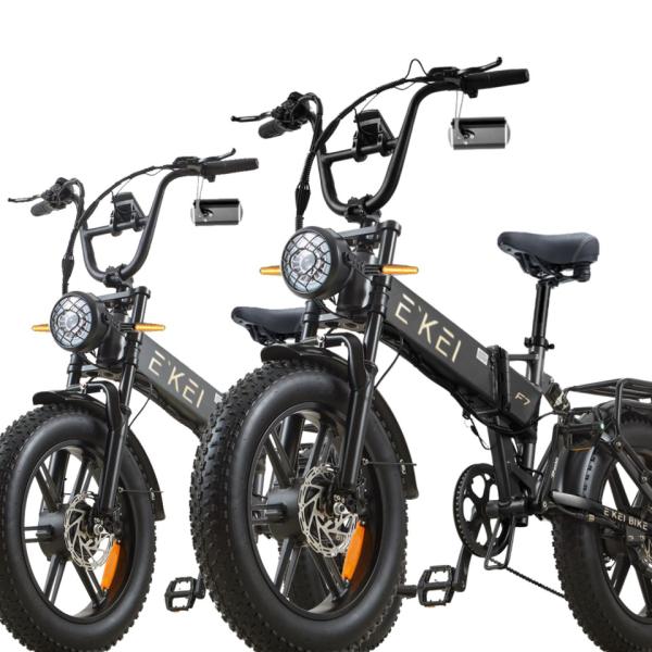 E'KEI F7 20インチ 20Ah 電動バイク一般原動機付自転車 1000W 選択可