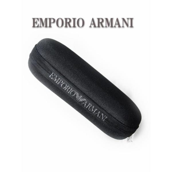 EMPORIO ARMANI☆エンポリオ アルマーニ]メガネケース ブラック 
