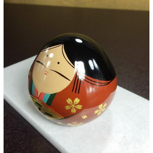 P 漆塗 山口伝統工芸 大内人形 お雛様 橋本漆工芸 ◇大内