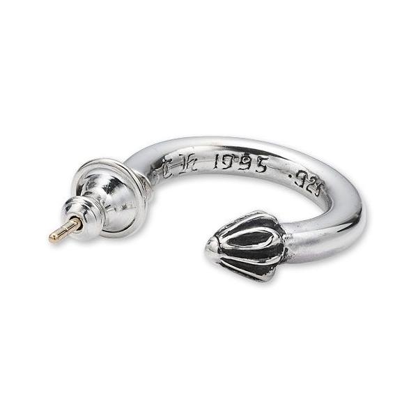 クロムハーツ プレーンフープイヤリング 超美品 確実正規品 インボイス付 CHROME HEARTS (クロムハーツ) プレーン フープ イヤリング