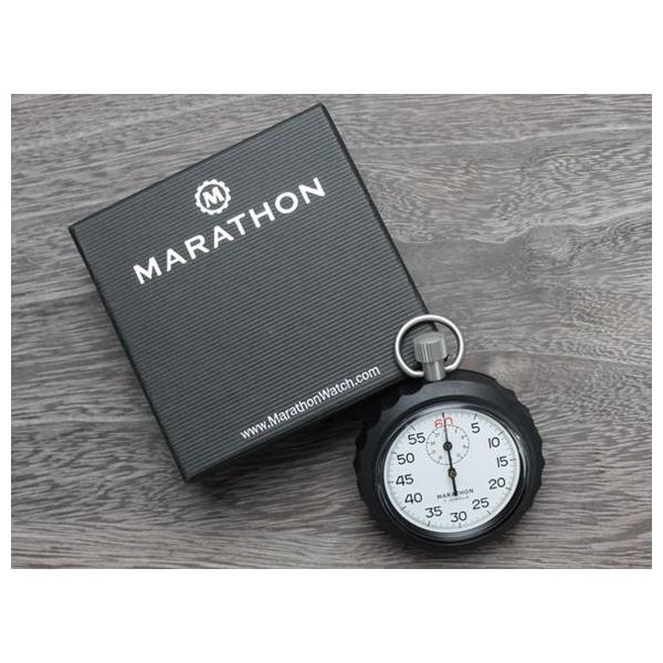 【美品】MARATHON マラソン 機械式 ストップウォッチST MARATHON マラソン シングル・アクション機械式ストップウォッチ