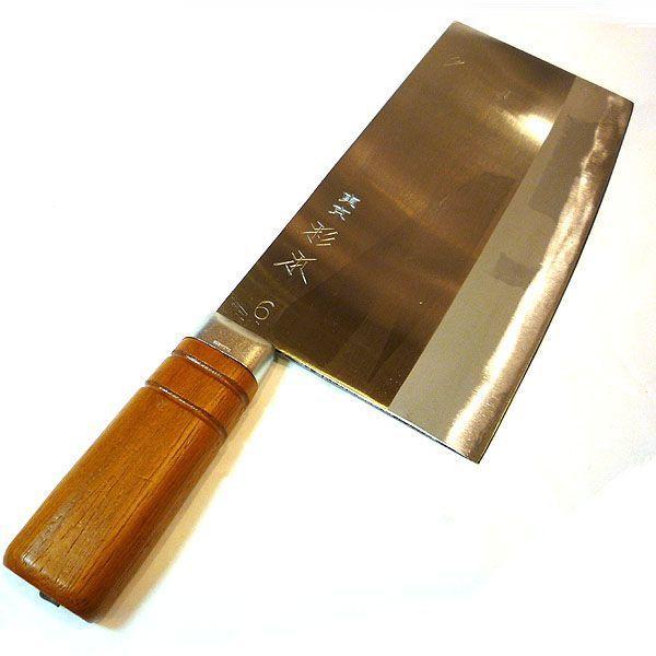 杉本中華包丁6号薄口刃/【Buyee】
