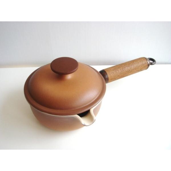 ルクルーゼ ソースパン ウッドハンドル#14 ベージュ LE CREUSET