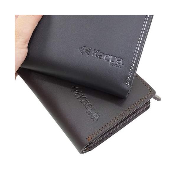 メンズ財布 Kaepa 2つ折りショートウォレット カッパ 11×9.5×3cm 紳士