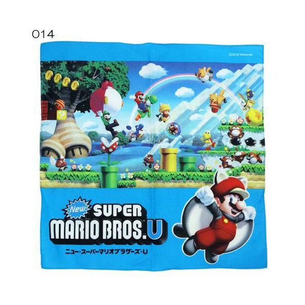 スーパーマリオブラザーズU ランチクロス ゲームグッズ 大判ハンカチ