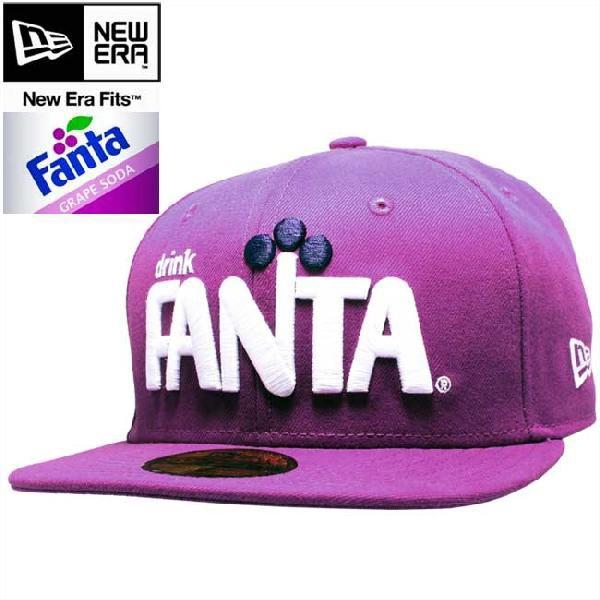 ファンタのキャップ ファンタ × ニューエラ キャップ ホワイトロゴ ソーダ シリーズ