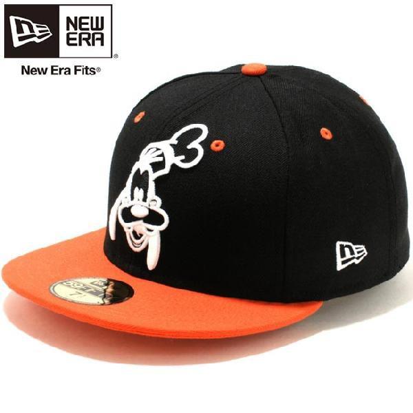 ディズニー×ニューエラ 5950キャップ 2トーンボディー グーフィー