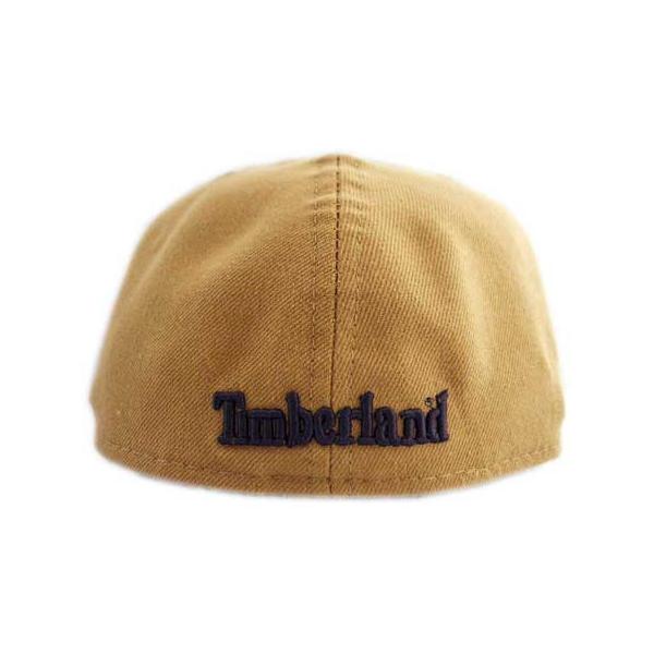 New Era×Timberland Cap BROWN LOGO Wheat Brown ニューエラ