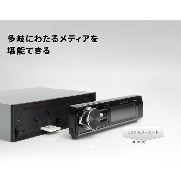 カーオーディオBluetooth対応1din 高音質パイオニアカロッツェリアiPod