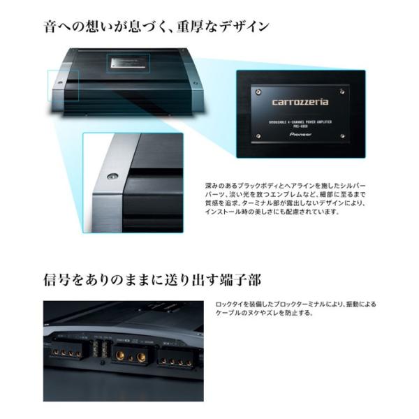 【カロッツェリア】　carrozeria PRS-A700 4ch パワーアンプ カロッツェリア】carrozeria PRS-A700 4ch パワーアンプ
