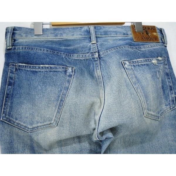 ヒステリックグラマー クラッシュ加工 スタッズデニム 0294AP11
