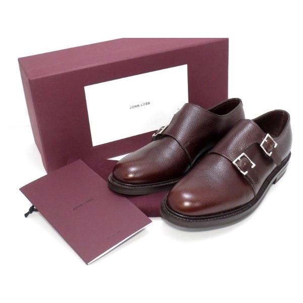未使用 JOHN LOBB ジョンロブ MORVAL モーヴァル ダブルモンク 