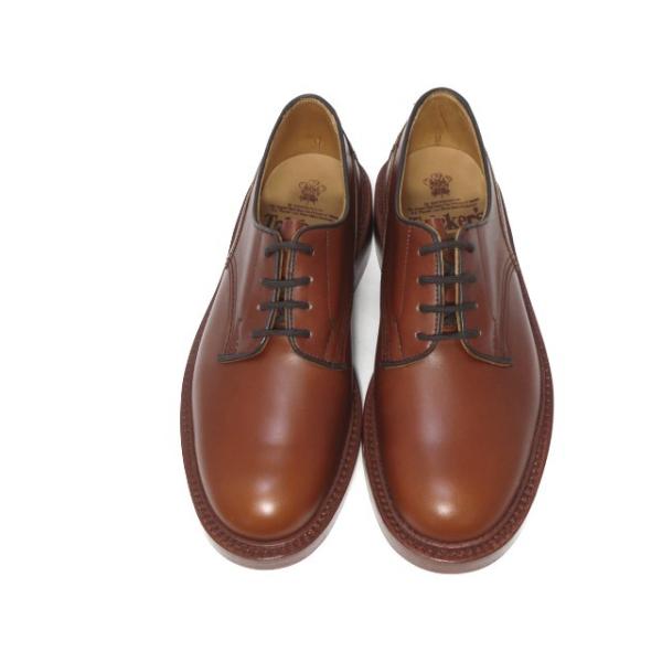 未使用 Tricker's トリッカーズ M5636 プレーントゥ Woodstock ウッド