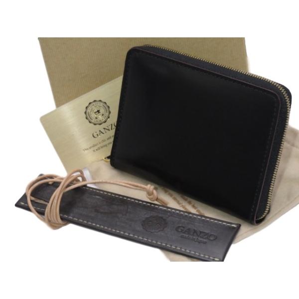 【未使用】GANZO シェルコードバン2 キーケース ホーウィン社　ブラック SHELL CORDOVAN 2(シェルコードバン2) キーケース｜シェルコード