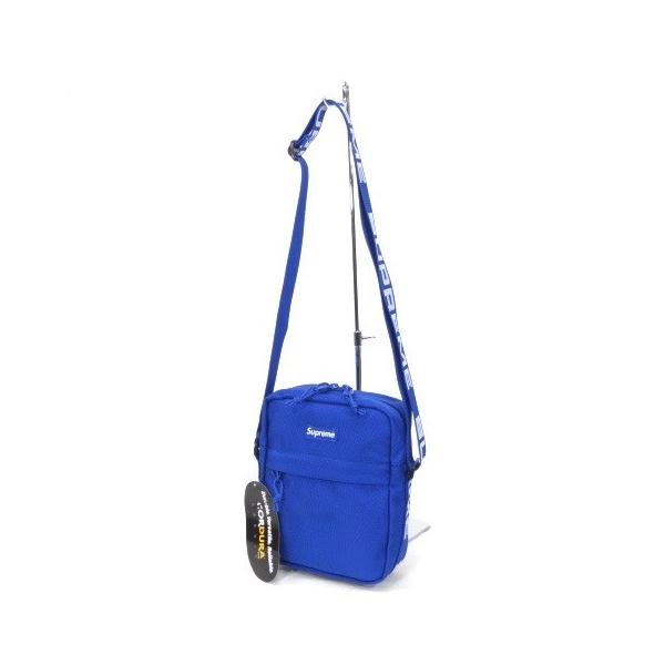 【最安値】supreme shoulder bag 青 ブルー