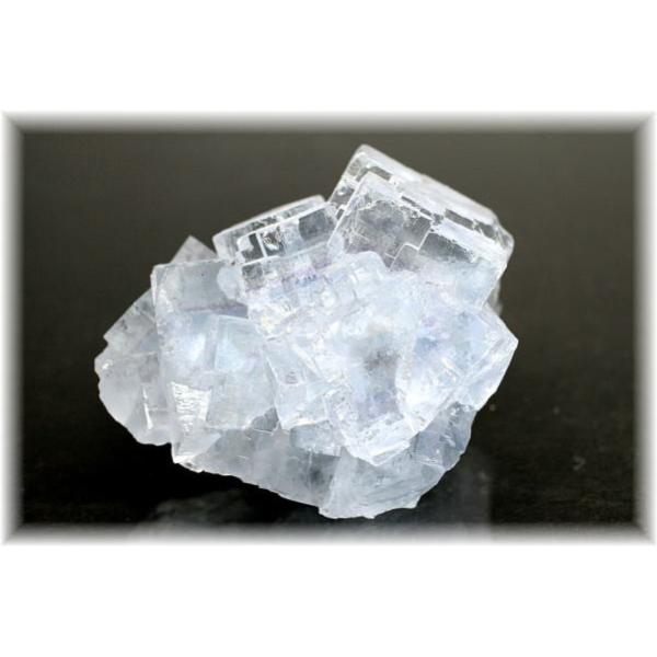 スペインアストゥリアス産]フローライト結晶石（クラスタータイプ