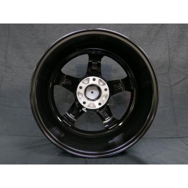 CLEAVE RACING FL53 17x9.0J +18 5H-114.3 ブラック/マシンド 2