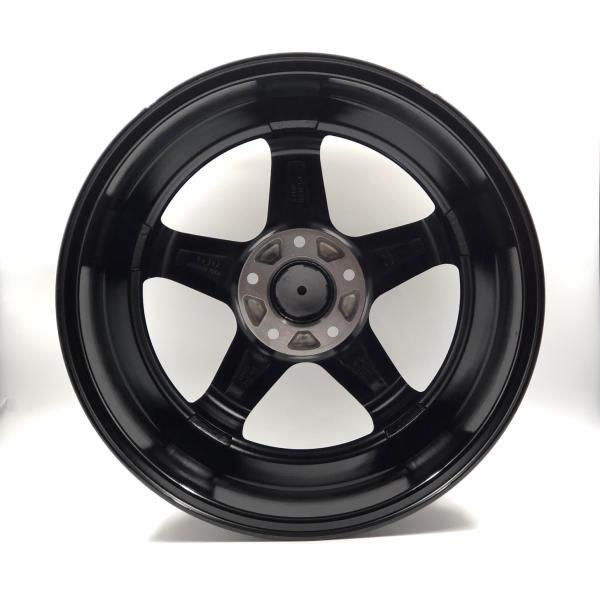 CLEAVE RACING FL53 18x9.5J +18 5H-100 ガンメタ/マシンド 4本