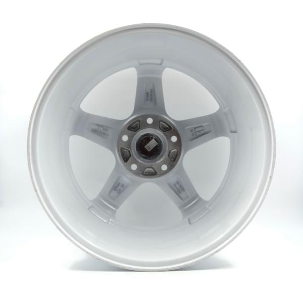CLEAVE RACING 18x10.5J +15 5H-114.3 2本 CLEAVE RACING FL53 18x9.5J +18 5H-100 ガンメタ/マシンド 4本