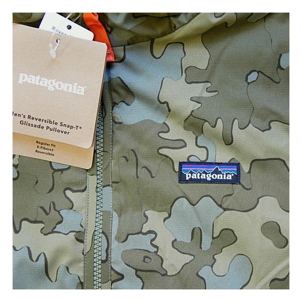 PATAGONIA REVERSIBLE SNAP-T GLISSADE PULLOVER パタゴニア