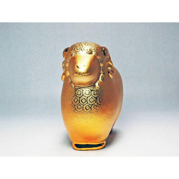 羊 幸運の金色 置物 羊年 陶磁器 縁起物 風水 金運 /【Buyee】 Buyee