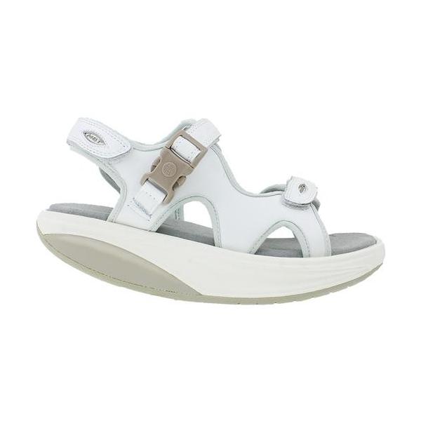 MBT ホワイト サンダル MBT サンダル KISUMU CLASSIC WHITE レディース