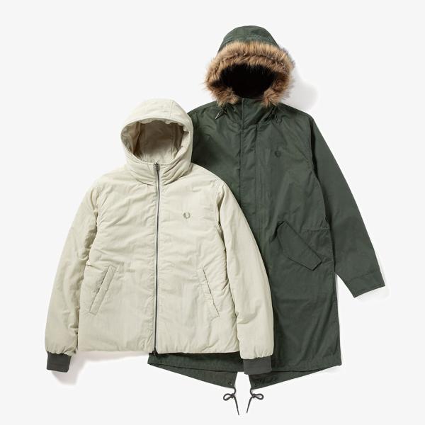フレッドペリー モッズコート FRED PERRY M-51 ジップインライナー