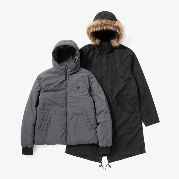 フレッドペリー モッズコート FRED PERRY M-51 ジップインライナー